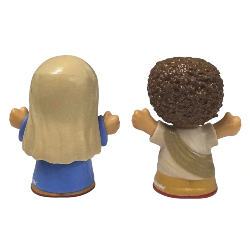 Fisher Price Little People Christmas Nativity Mary & Joseph Replacement Figures